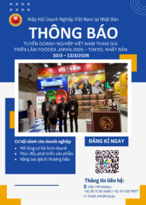 Hỗ trợ truyền thông FOODEX JAPAN 2026