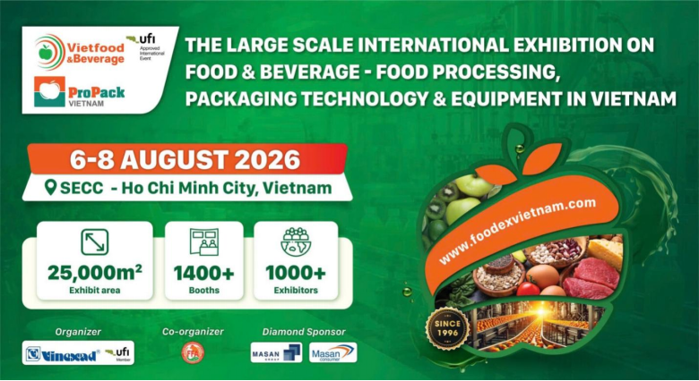 VIETFOOD & BEVERAGE – PROPACK VIETNAM 2026